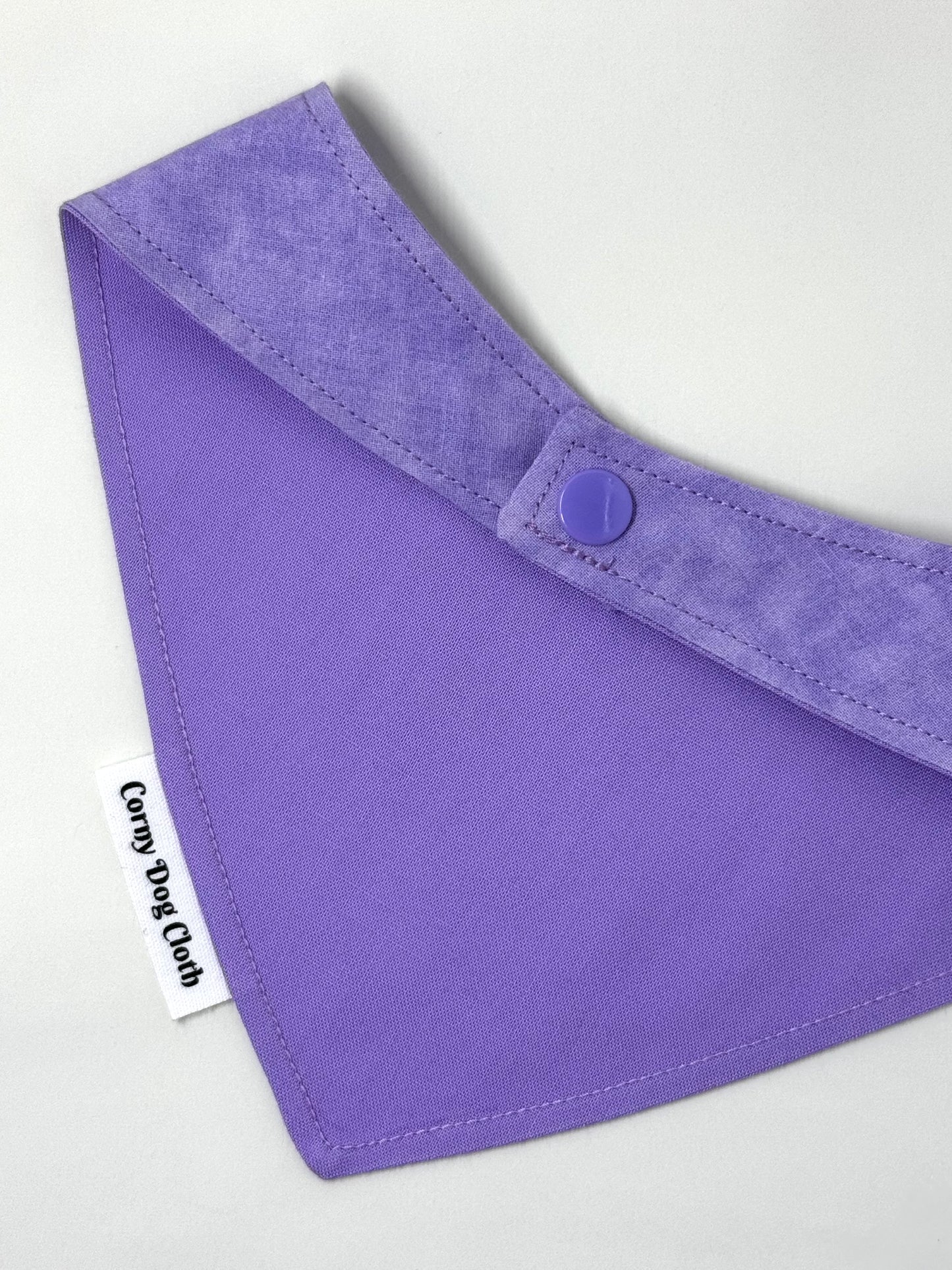 Lilac Swirl Custom Bandana