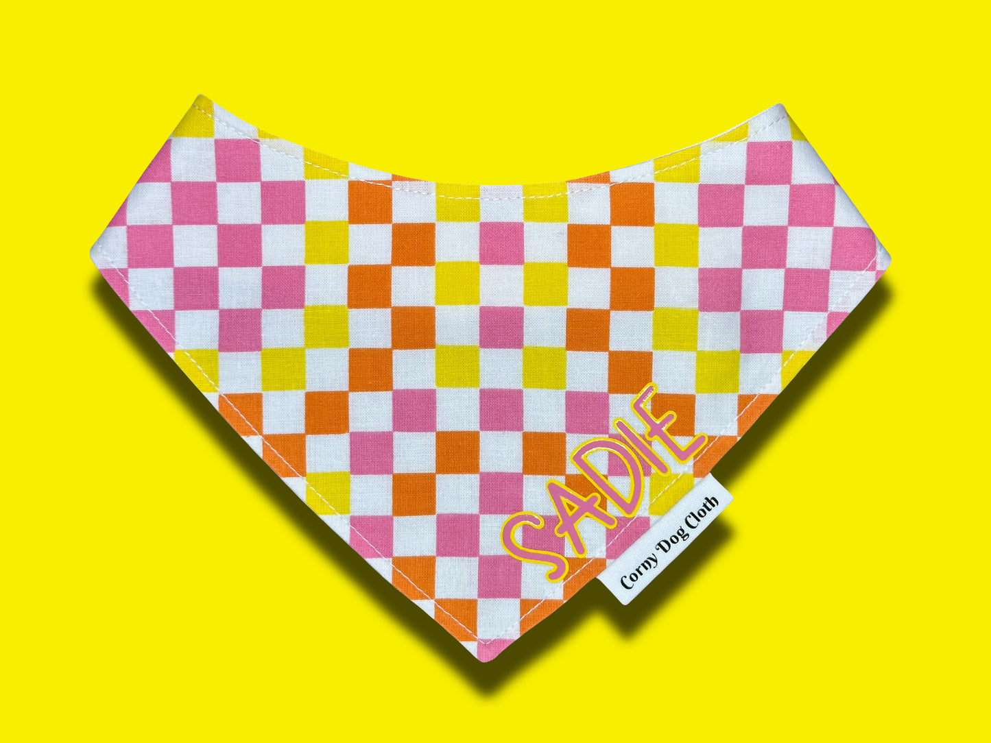 Checkers not Chess Custom Bandana