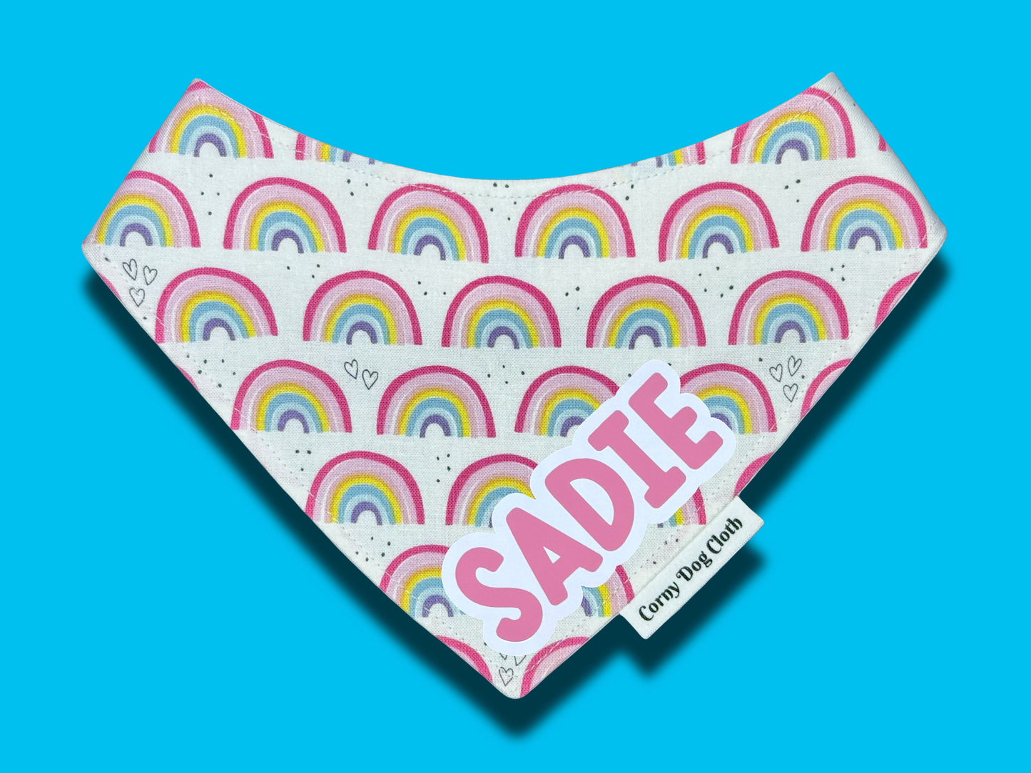 Rainbow Fetch Custom Bandana