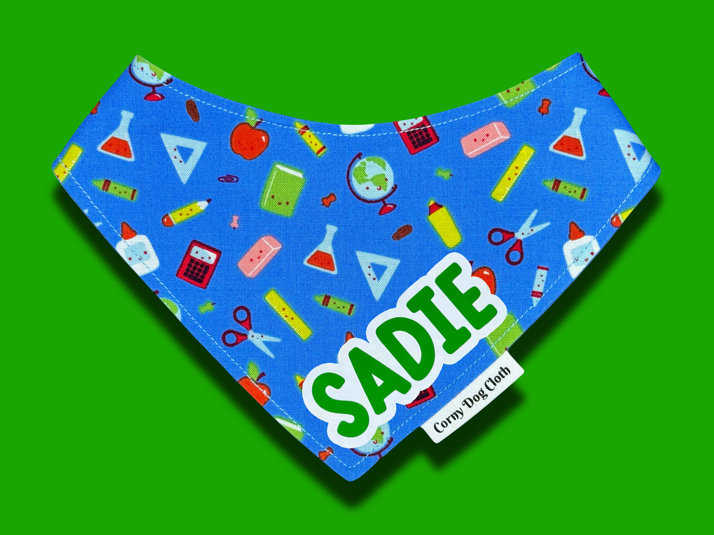 Bark to School Custom Bandana