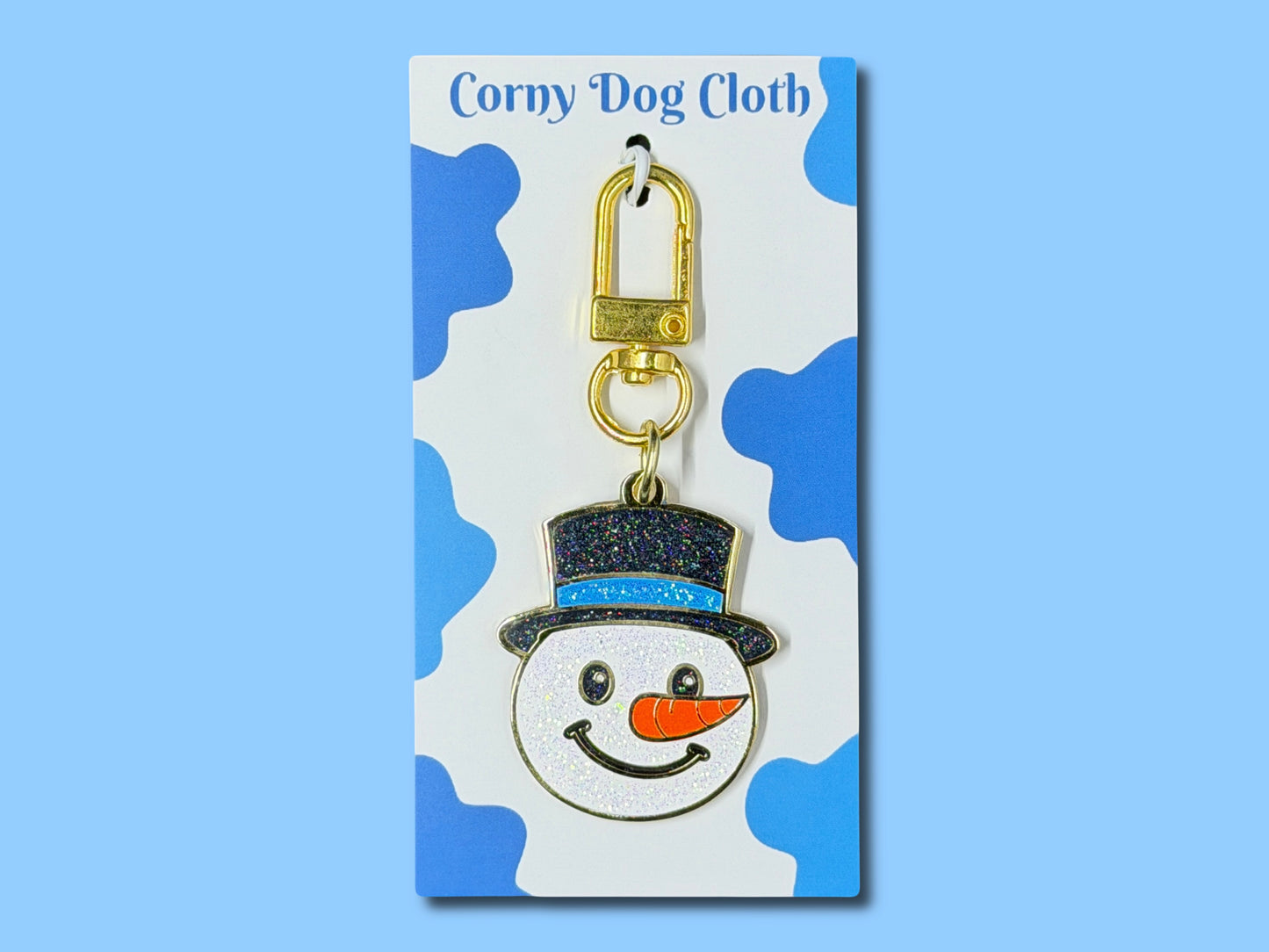 Snowman Dog Tag