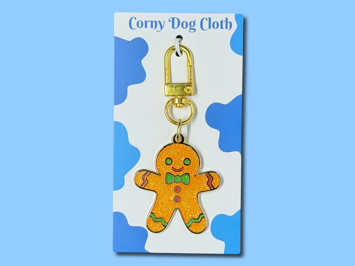 Gingerbread Man Dog Tag