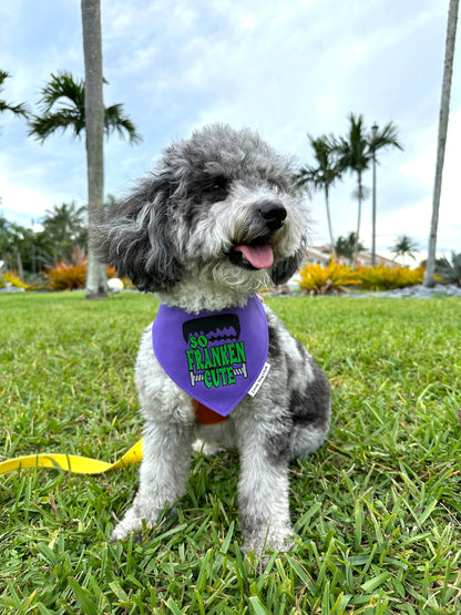 So Franken Cute Purple Bandana