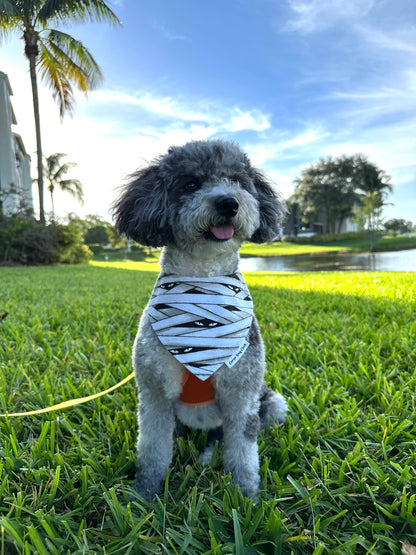 Mummy's Little Monster Glow in the Dark Flannel Custom Bandana