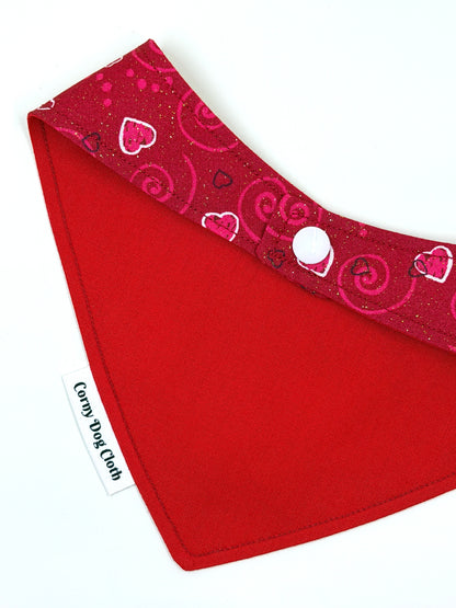 Be Mine Glitter Bandana