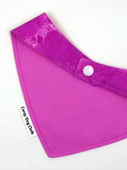 Love Bites Pink Tie-Dye Bandana