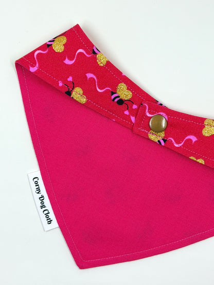 Bee Mine Glitter Bandana