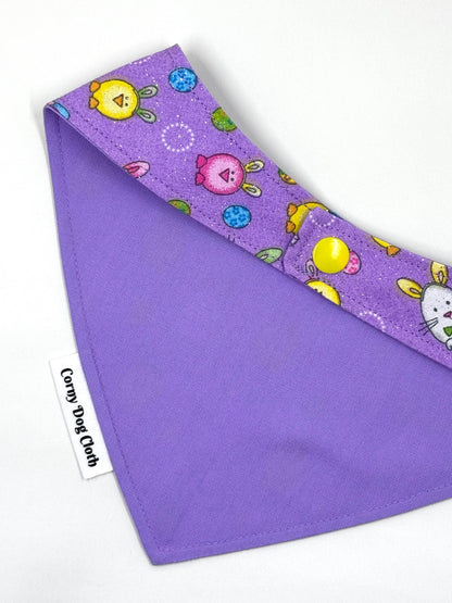 Easter Party Glitter Custom Bandana