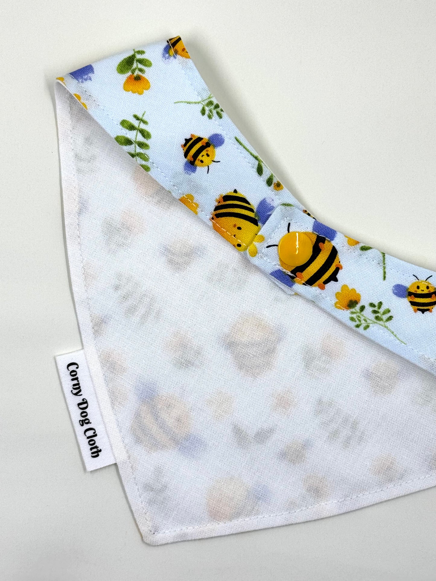 Bee Happy Custom Bandana