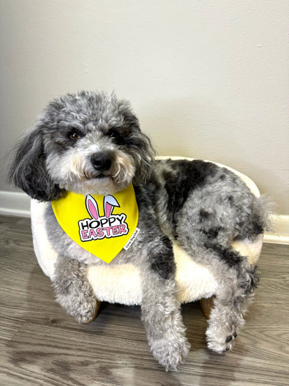 Hoppy Easter Yellow Bandana