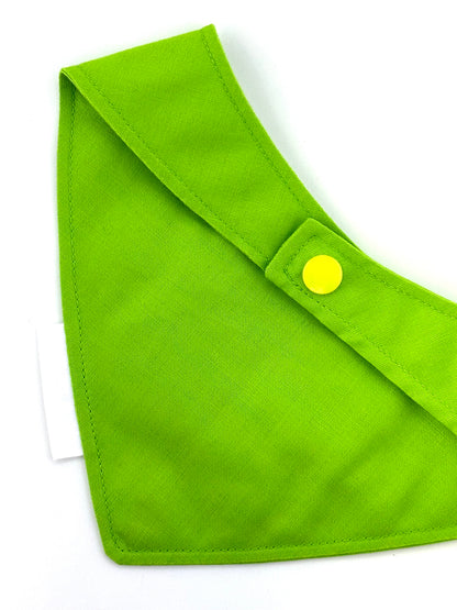 Pup Pocket Candy Personalized Green Bandana
