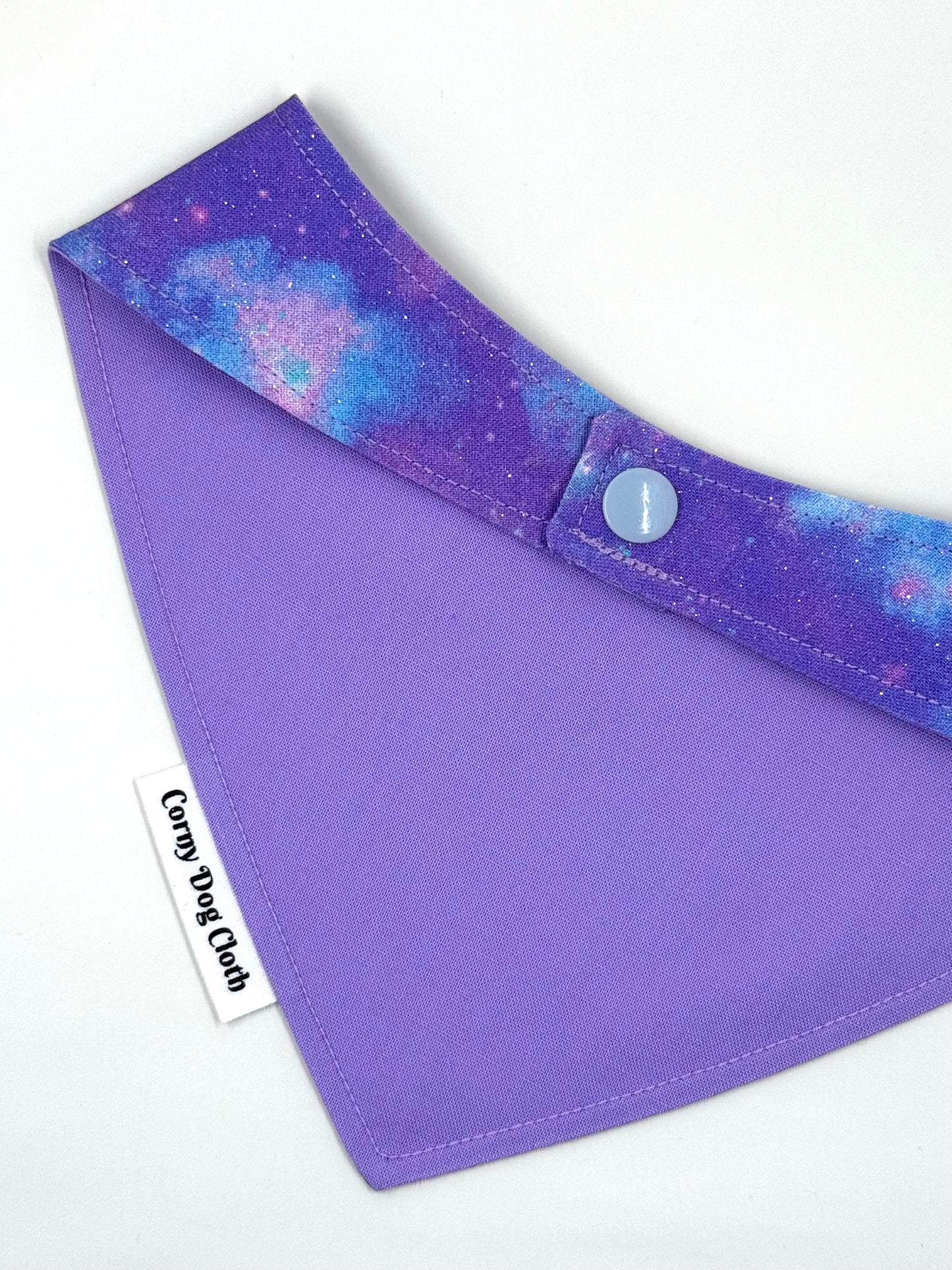 Milky Way Custom Glitter Bandana