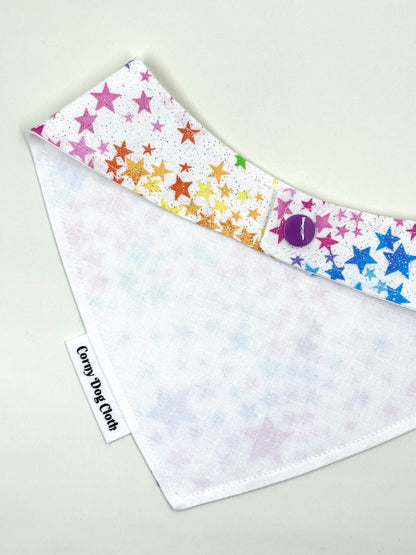 Shooting Star Custom Glitter Bandana