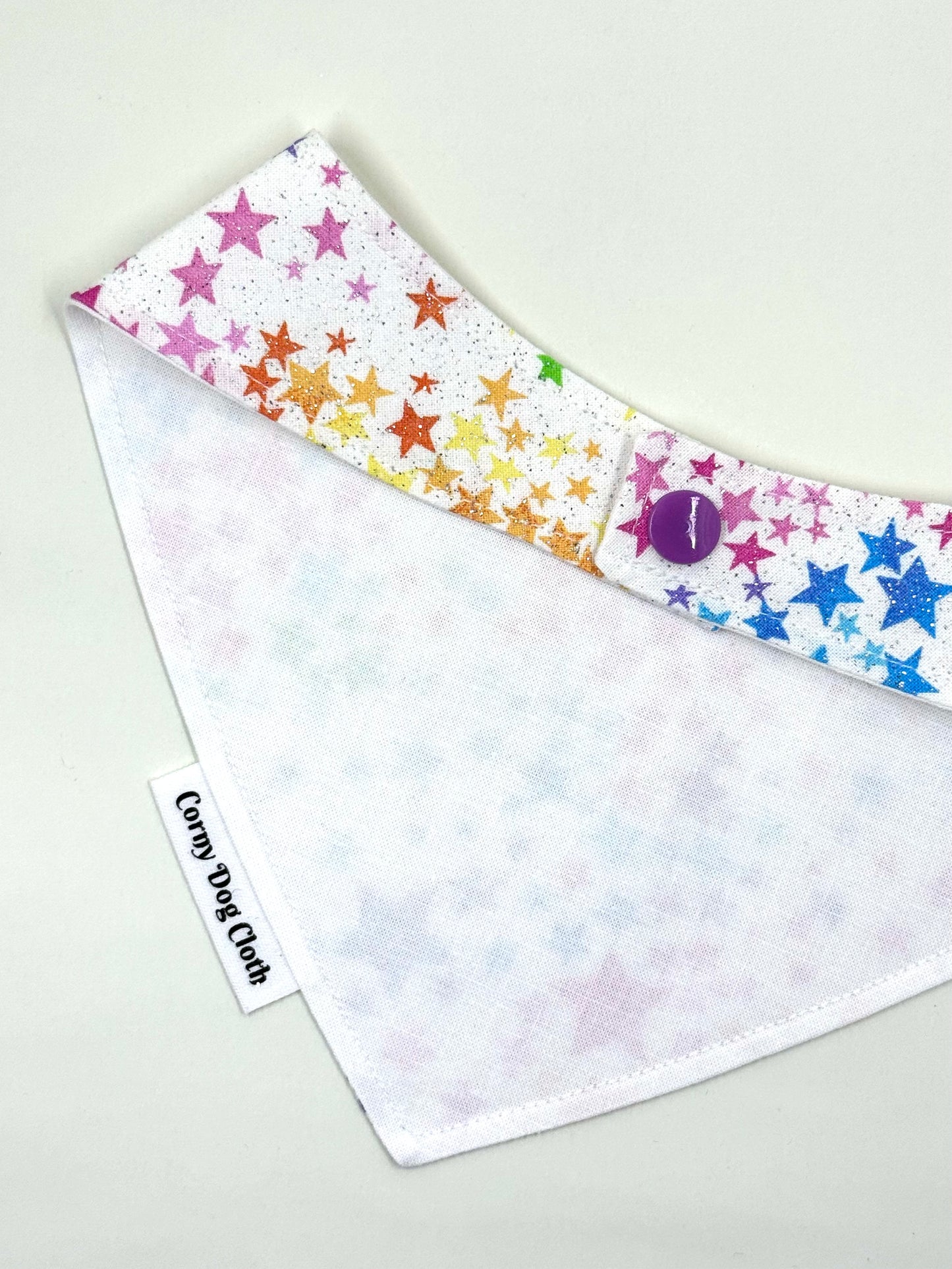 Stay Weird Glitter Bandana