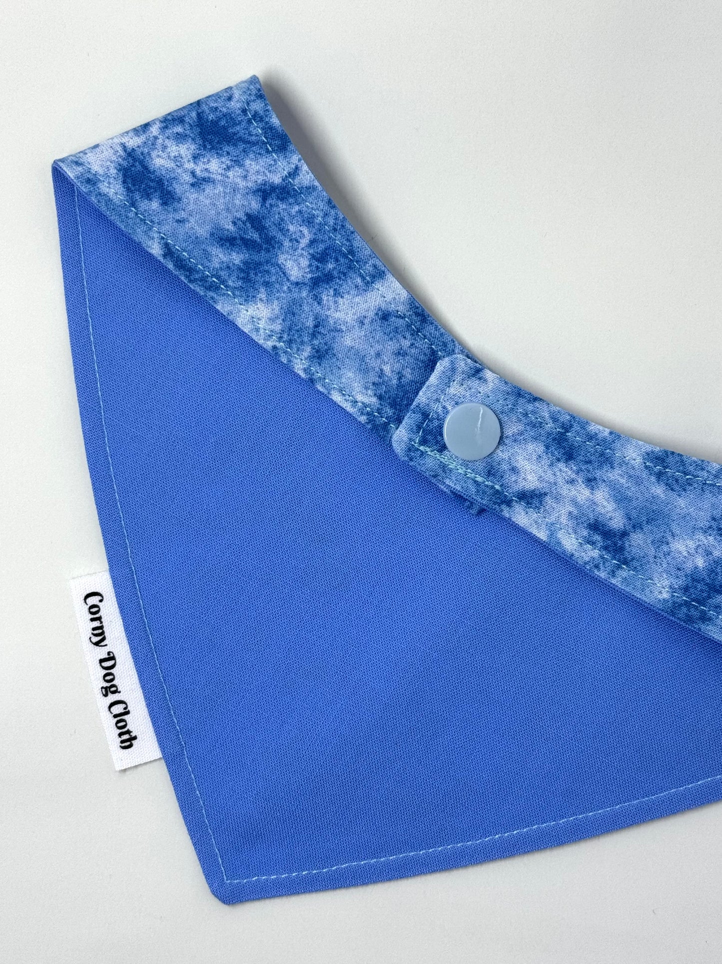 SunSational Personalized Tie-Dye Blue Bandana