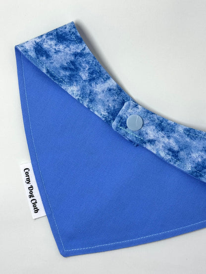 SunSational Personalized Tie-Dye Blue Bandana