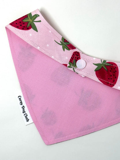 So Berry Cute Pink Bandana