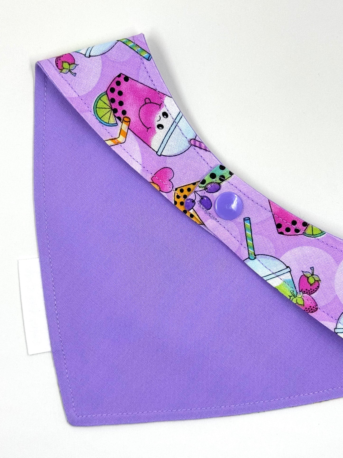 Lilac Sips Custom Bandana