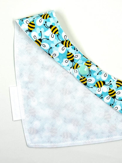 Minty Bee Buzz Custom Bandana