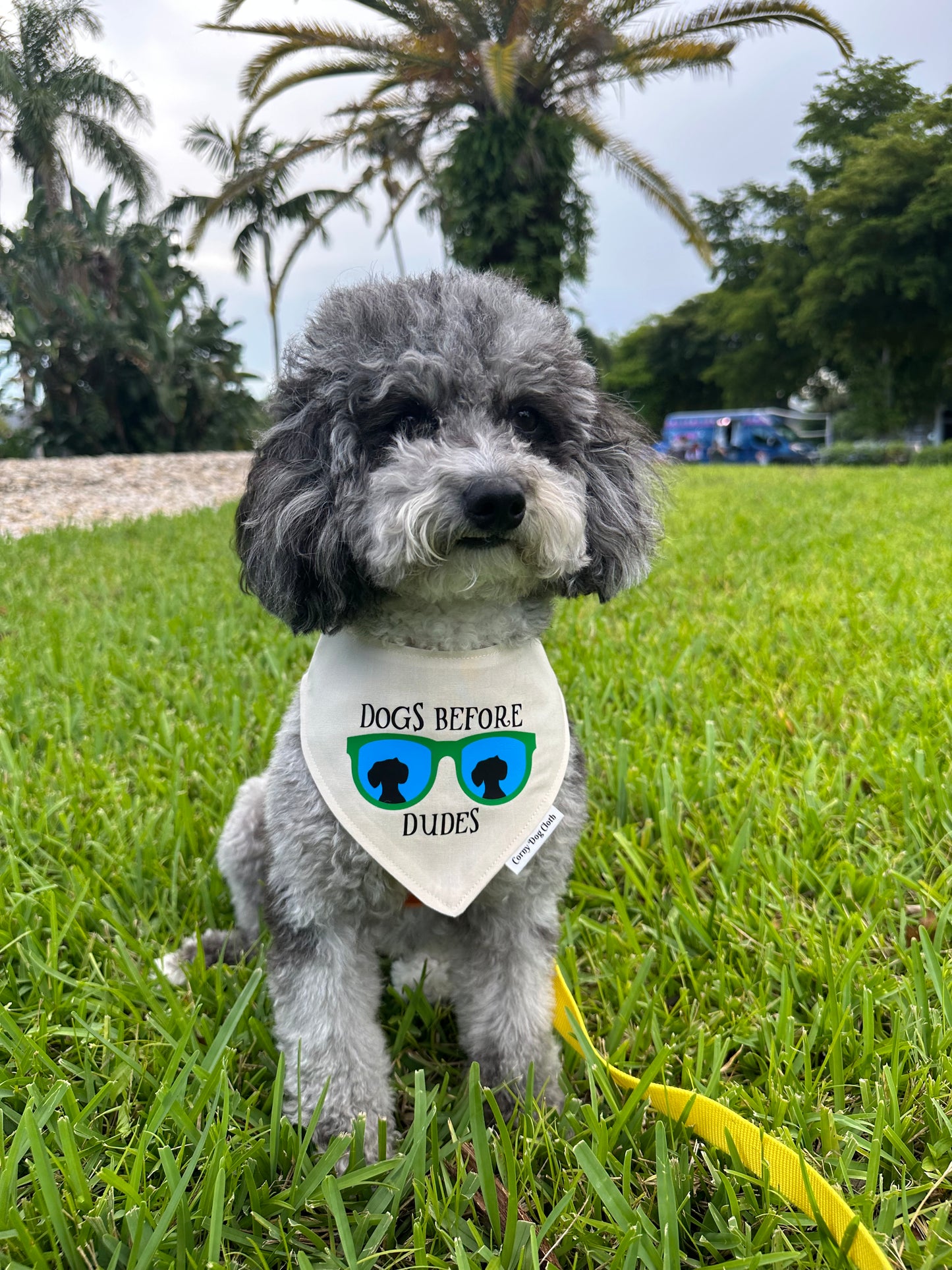 Dogs Before Dudes Off-White Bandana