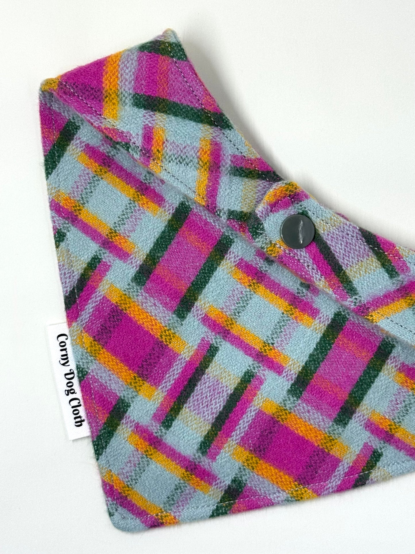 Vibrant Flannel Custom Bandana