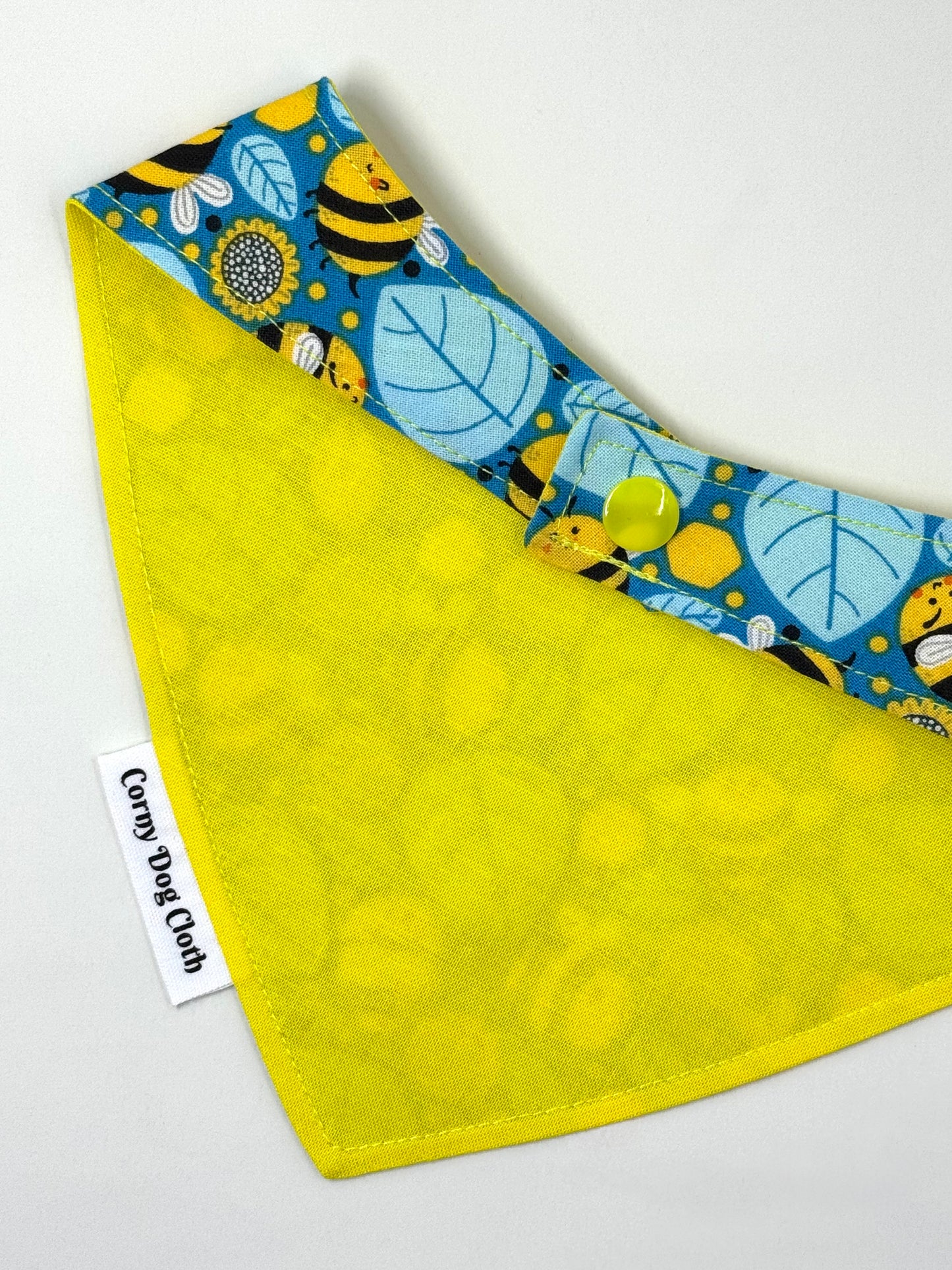 Leafy Bee Custom Bandana