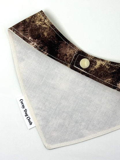 Espresso Charm Custom Bandana