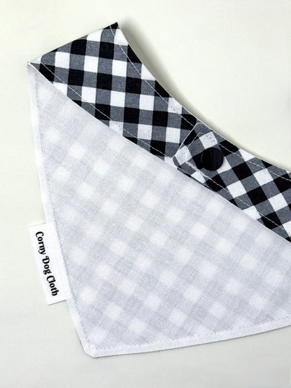 Howdy Pumpkin Plaid Bandana