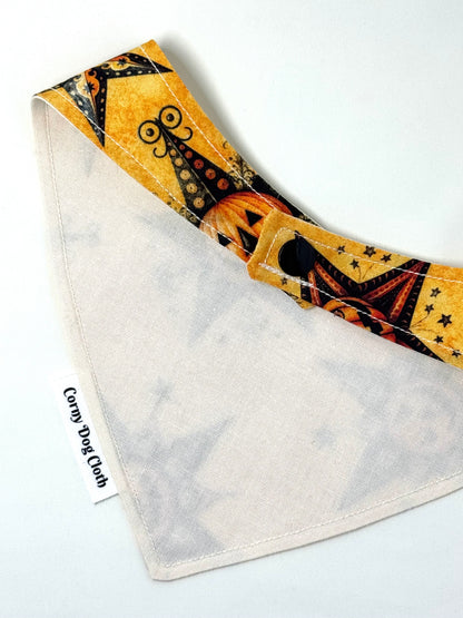 Starry Pumpkin Custom Bandana