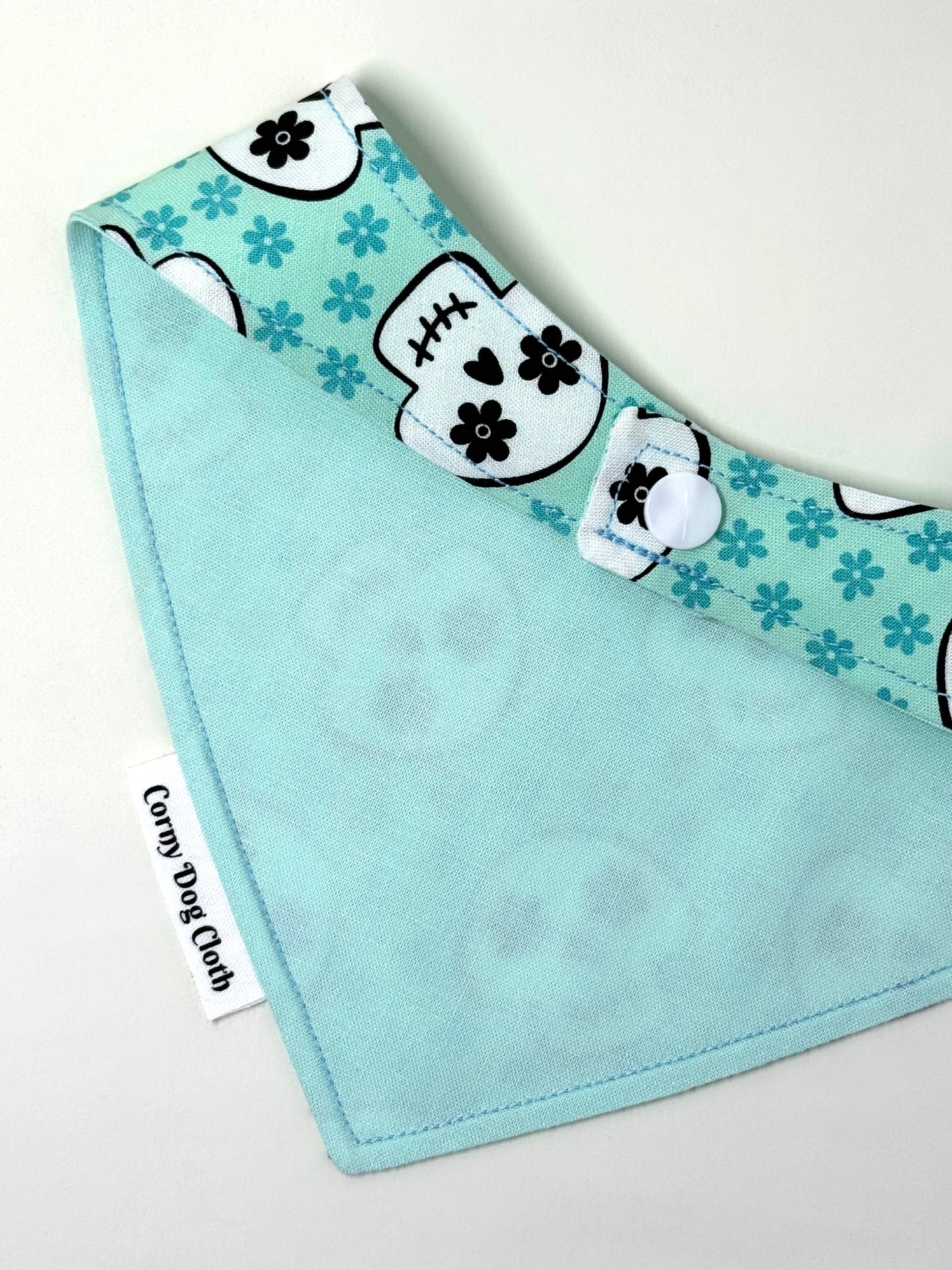 Bone-a-Fide Cutie Mint Bandana