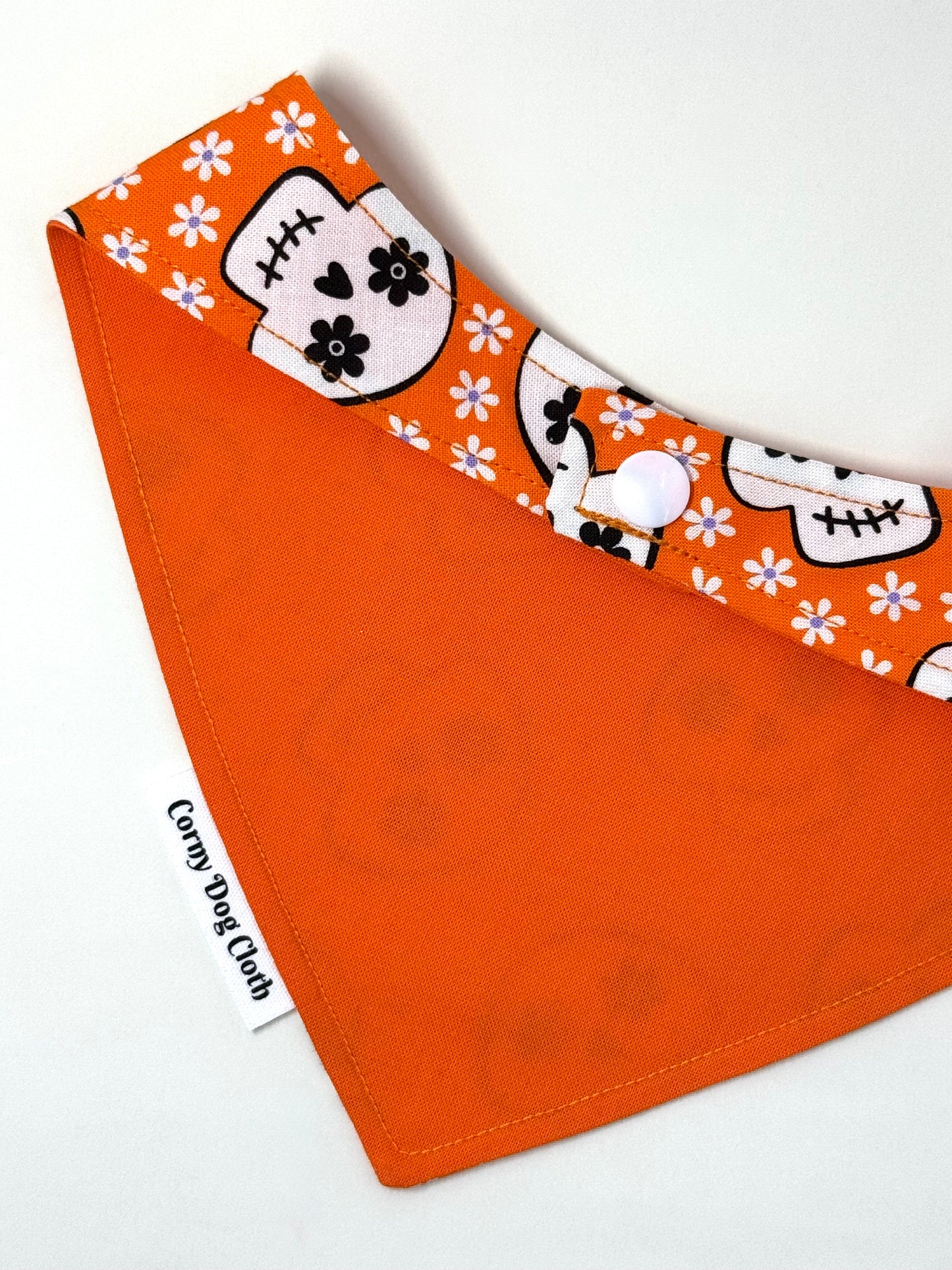 Bone-a-Fide Cutie Orange Bandana