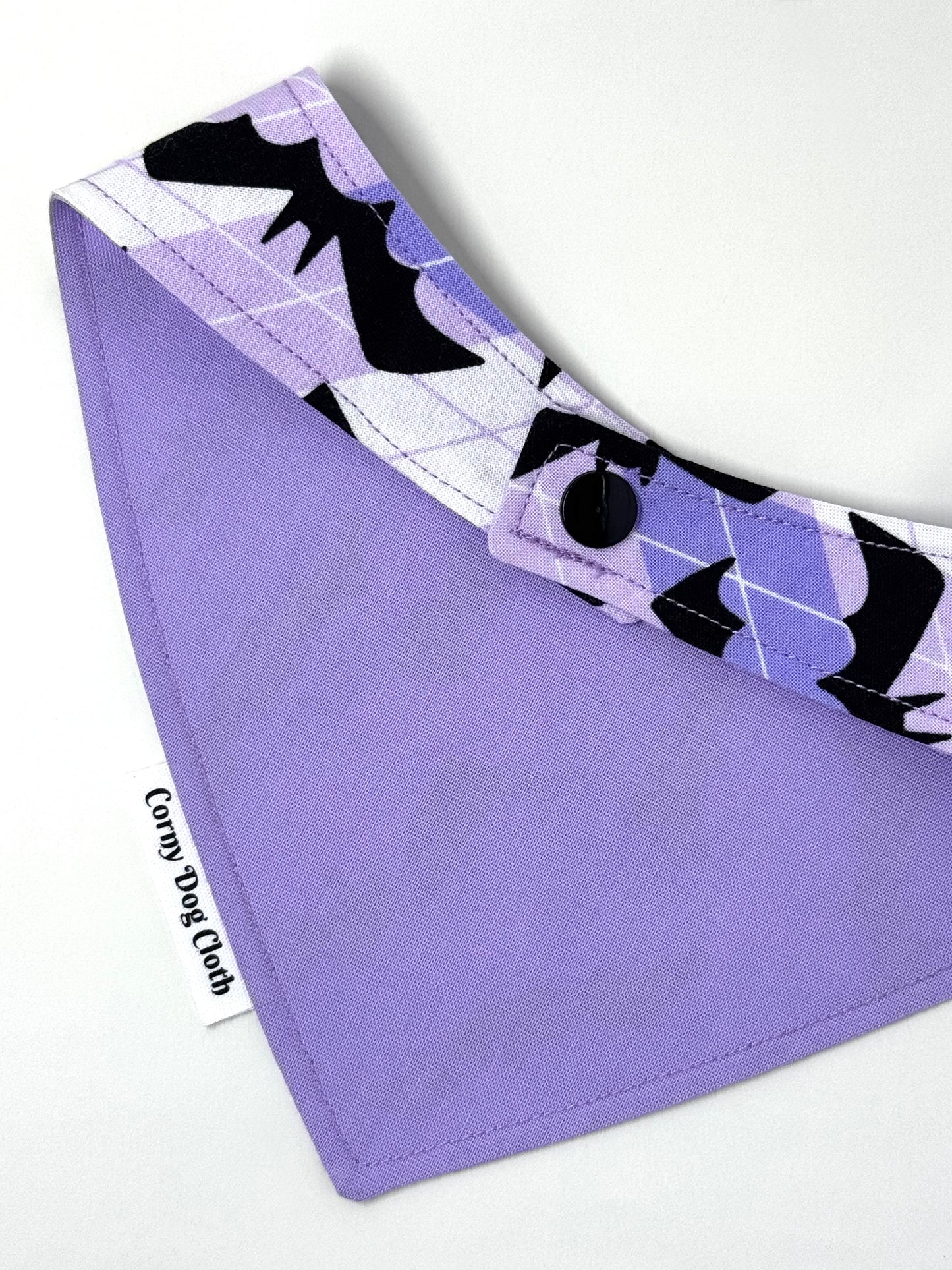 A Lil' Batty Lilac Bandana