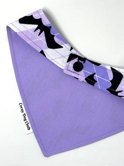 A Lil' Batty Lilac Bandana