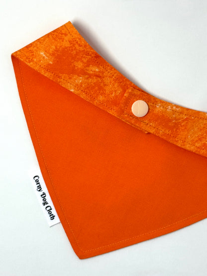 Gobble Til You Wobble Orange Bandana