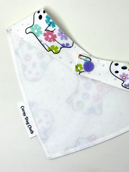 BOOuquet White Custom Bandana