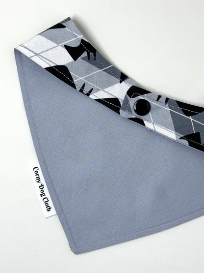 Batty Gray Custom Bandana