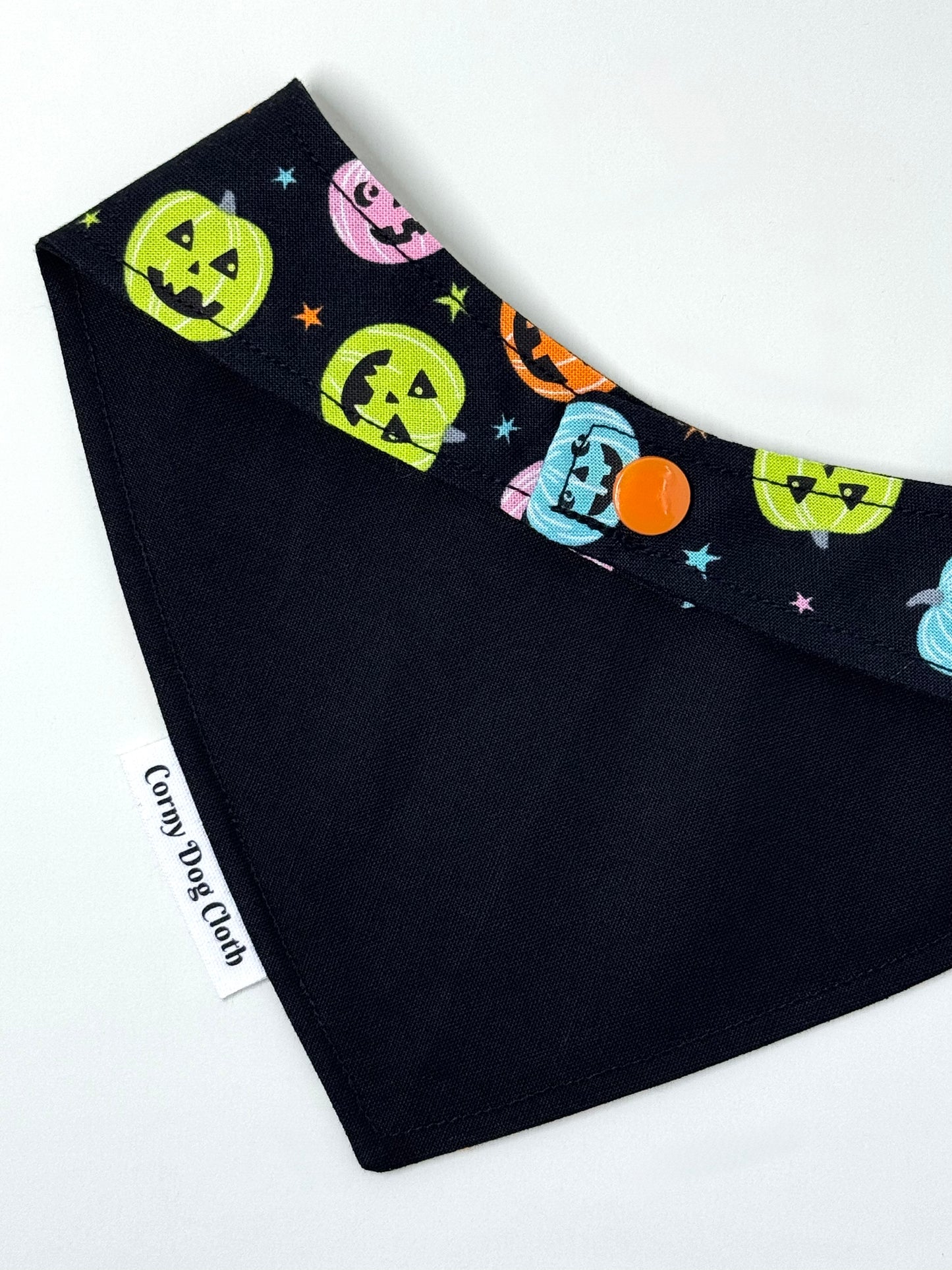 Spooky Pup's Club Black Bandana