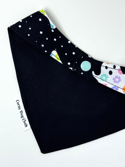 BOOuquet Black Custom Bandana