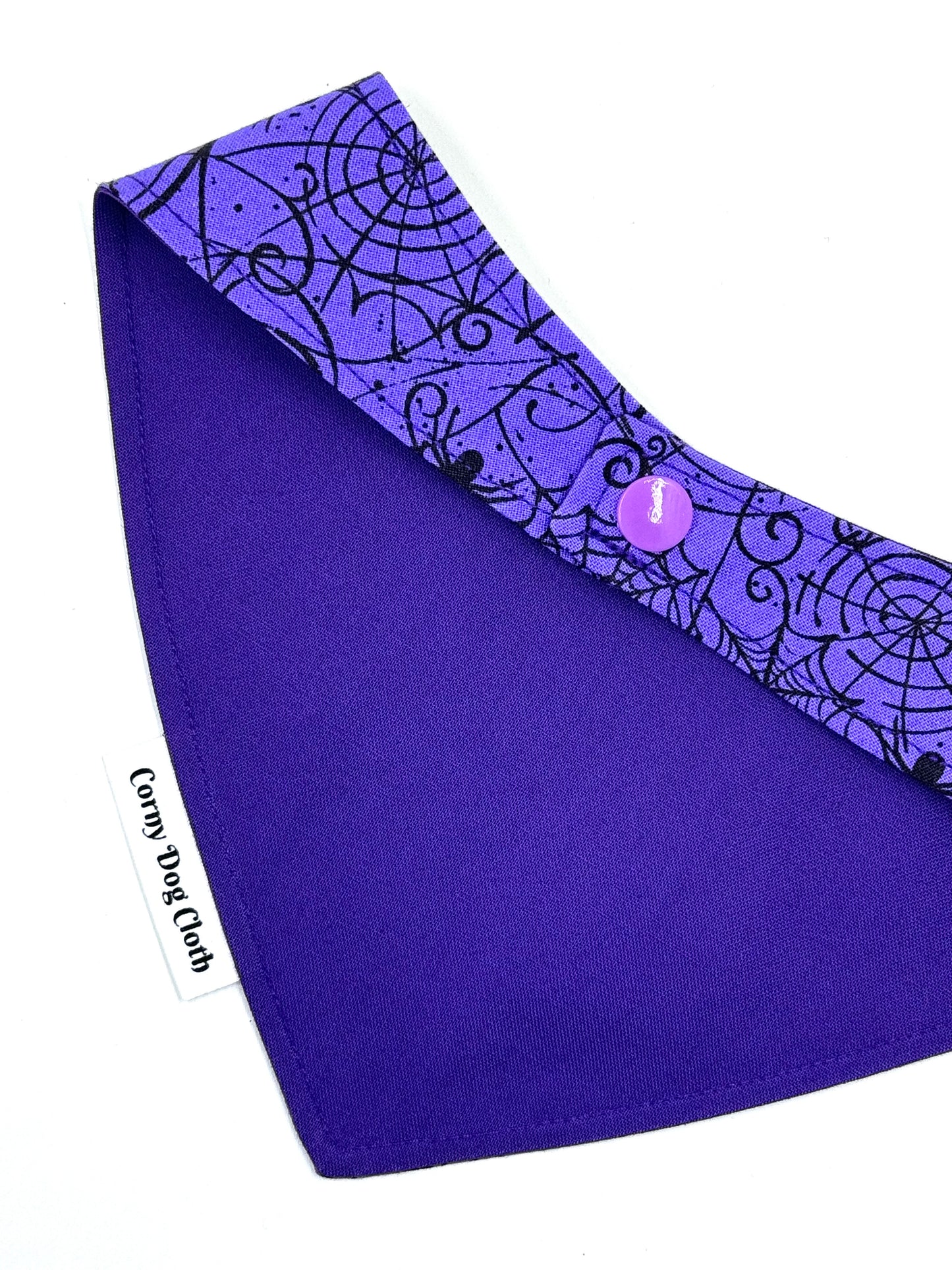Spooky Webbed Custom Bandana