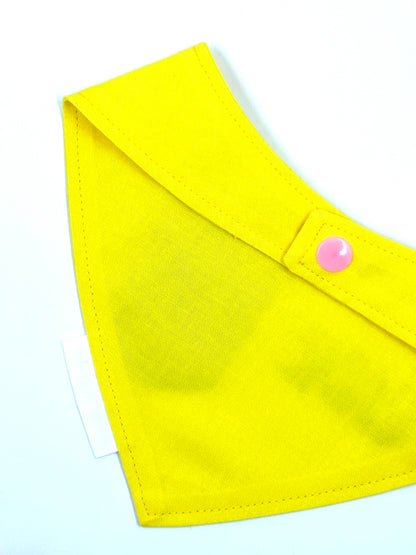 Pup Pocket Personalized Yellow Bandana