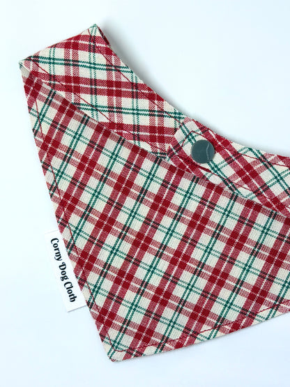 Classic Check Pup Custom Bandana
