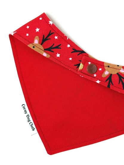 Santa's Favorite Wigglebutt Red Bandana