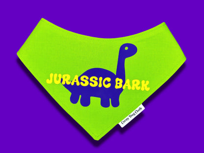 Jurassic Bark Green Bandana
