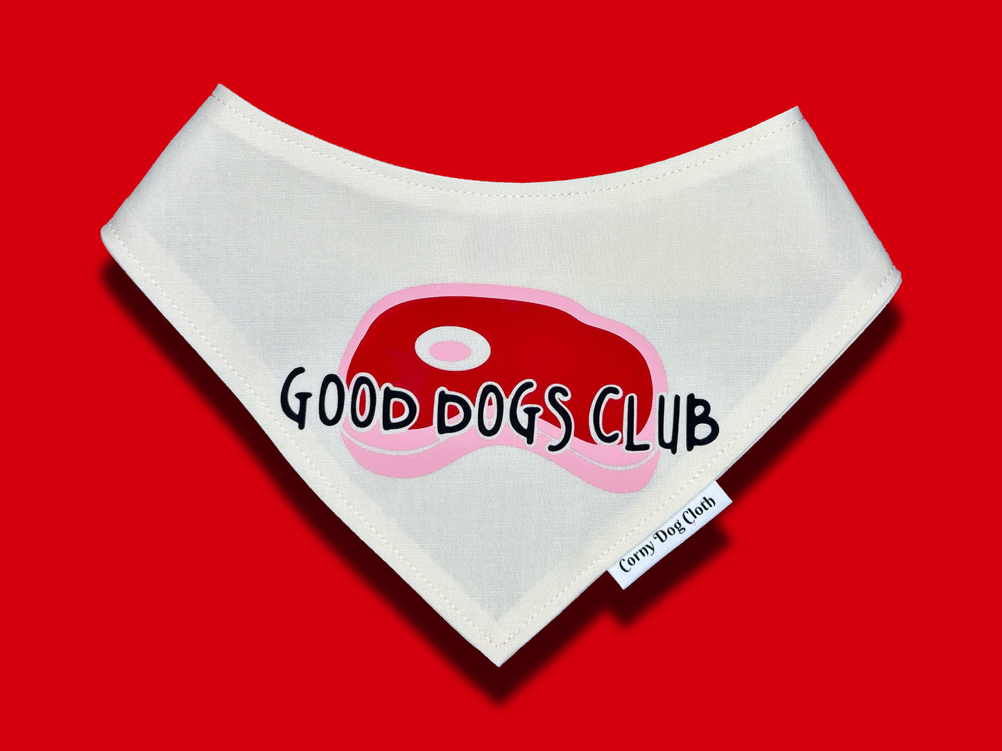 Good Dogs Club Off-White Bandana