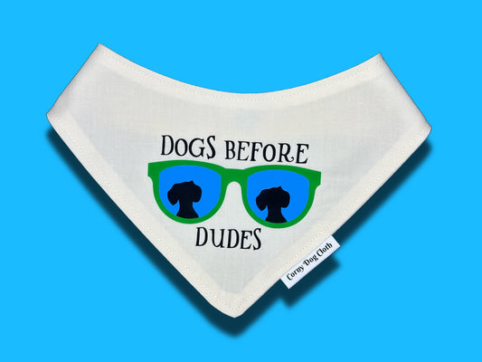 Dogs Before Dudes Off-White Bandana