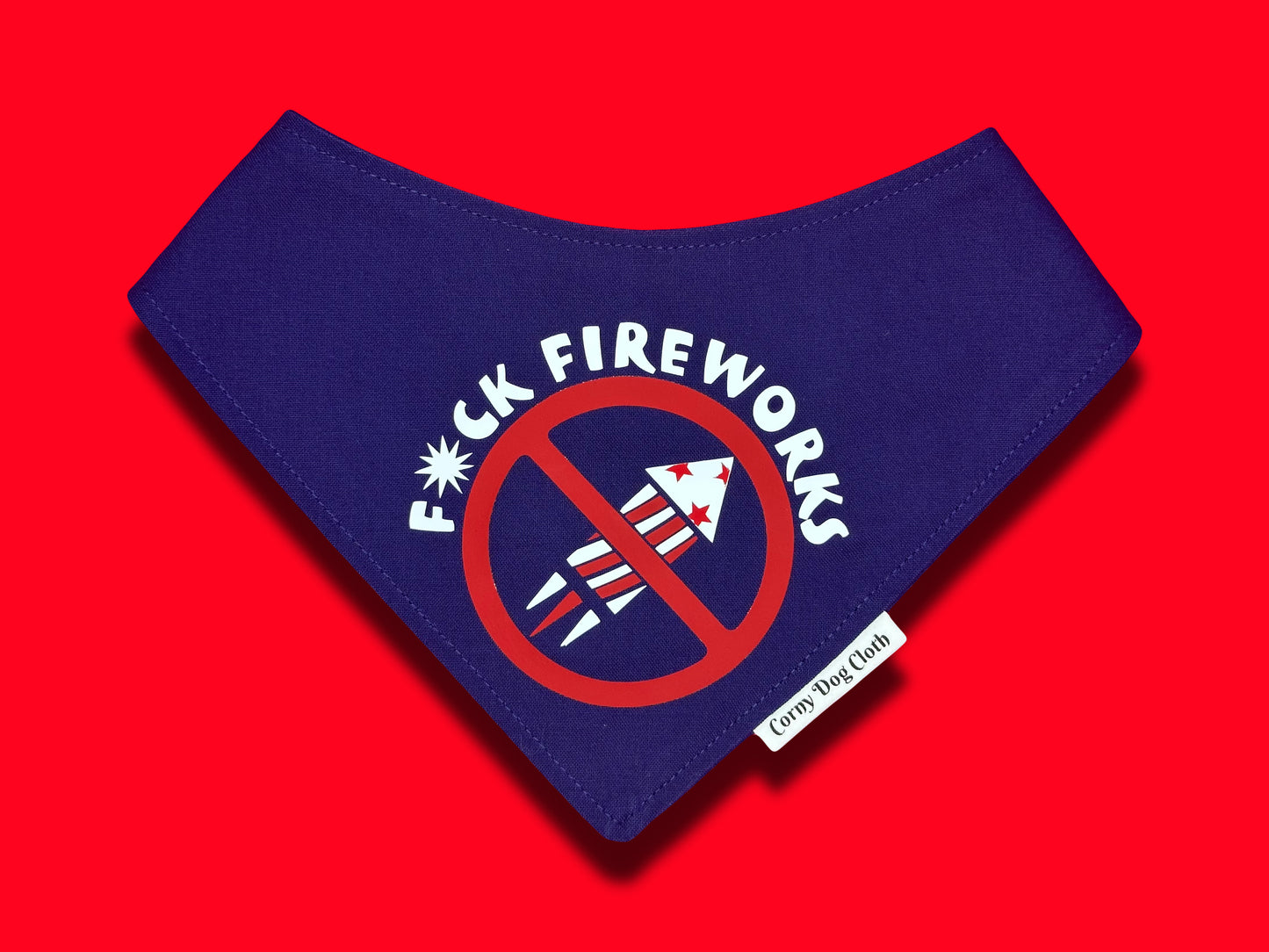 F*ck Fireworks Navy Bandana