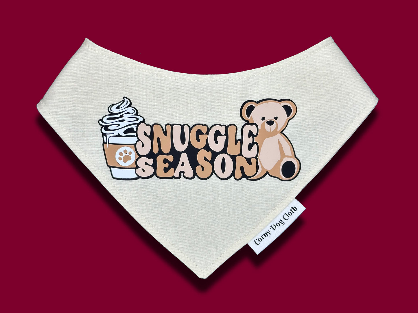 Snuggle Season Off-White Bandana