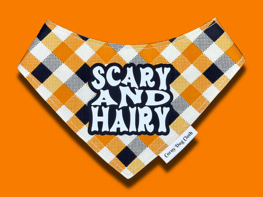 Scary and Hairy Orange Bandana