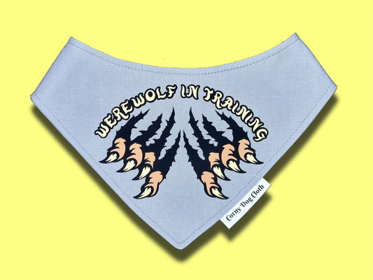 Werewolf in Training Gray Bandana