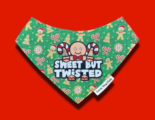 Sweet but Twisted Glitter Bandana